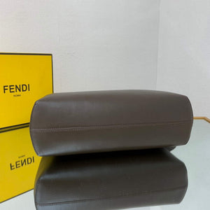 Fendi FIRST Medium Bag Dark Brown Leather 8BP127 - Default Title - View 9