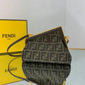 Fendi FIRST Small Bag 8BP129 Dark Green FF - Default Title - View 1