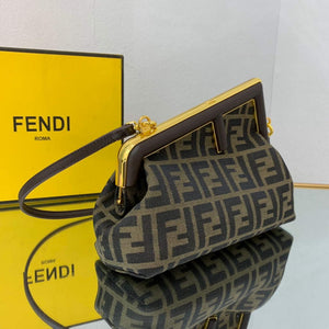 Fendi FIRST Small Bag 8BP129 Dark Green FF - Default Title - View 3