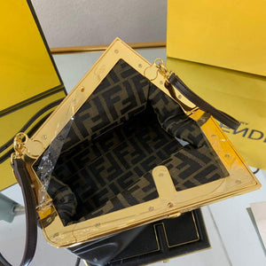 Fendi FIRST Small Bag 8BP129 Dark Brown Leather - Default Title - View 6
