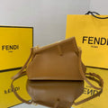 Fendi FIRST Small Bag 8BP129 Leather Brown - Default Title - View 1