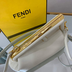Fendi FIRST Small Bag 8BP129 White Leather - Default Title - View 5