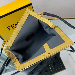 Fendi First Small flannel Bag 8BP129 Blue - Default Title - View 6