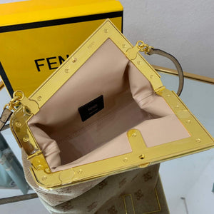 Fendi First Small flannel Bag 8BP129 Tan - Default Title - View 6