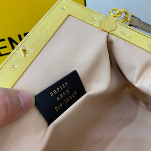 Fendi First Small flannel Bag 8BP129 Tan - Default Title - View 8