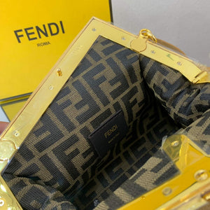 Fendi First Small Sheepskin Bag 8BP129 Tan - Default Title - View 6