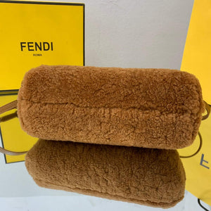 Fendi First Small Sheepskin Bag 8BP129 Brown - Default Title - View 9