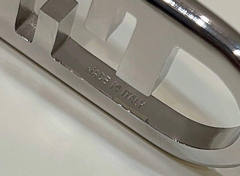 Fendi Handbag Custom metal chain Shoulder Strap F10053 Silvery