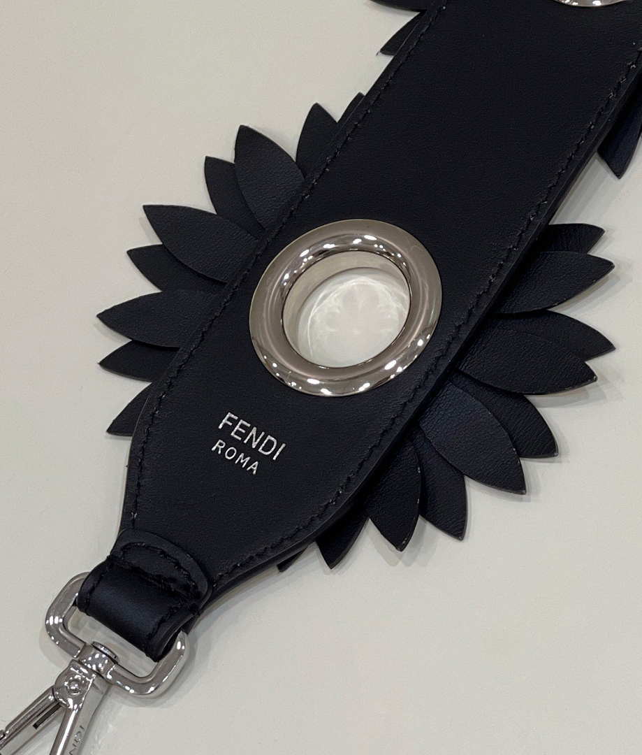 Fendi Handbag Shoulder Calfskin Flower Strap You F10061 - Default Title - View 3