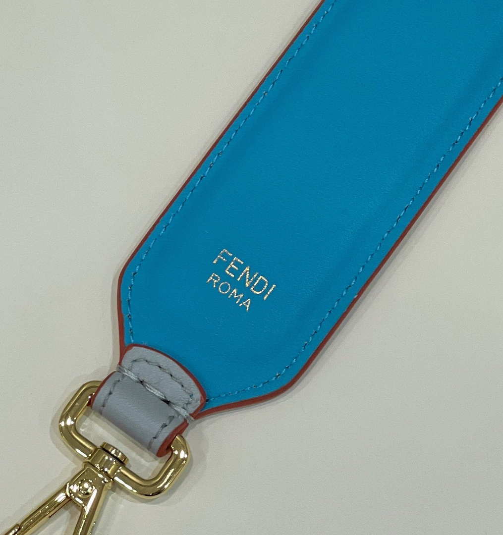 Fendi Handbag Strap You Leather shoulder strap F10065
