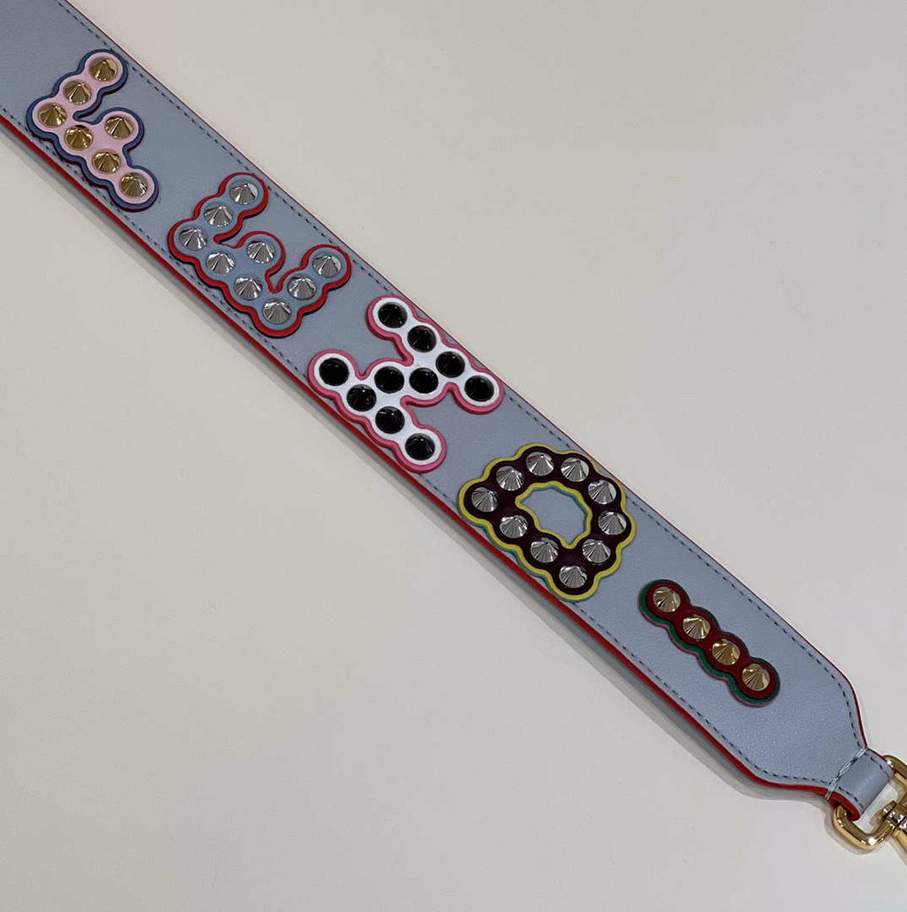 Fendi Handbag Strap You Leather shoulder strap F10065