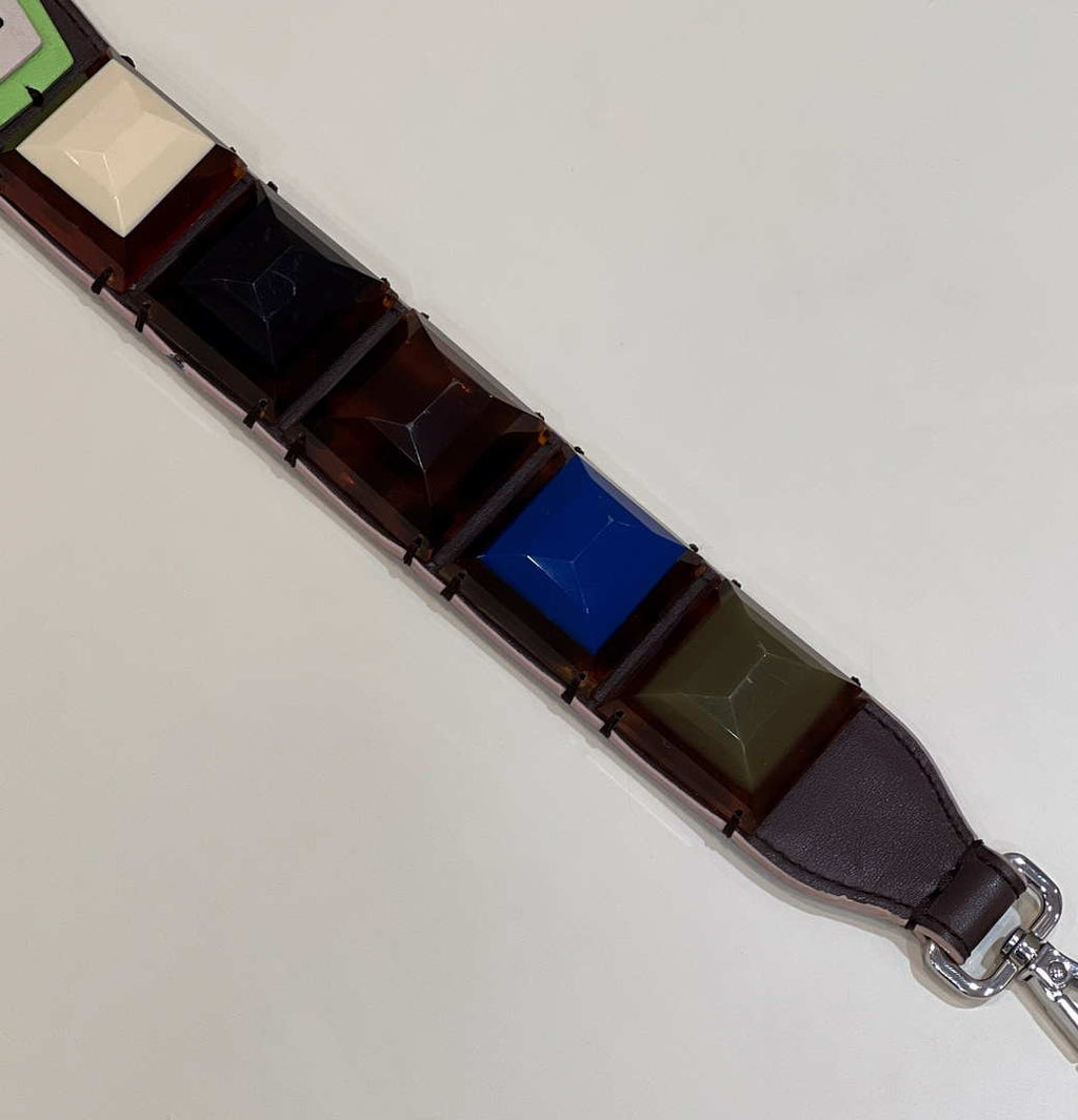 Fendi Handbag Strap You Leather shoulder strap F10067