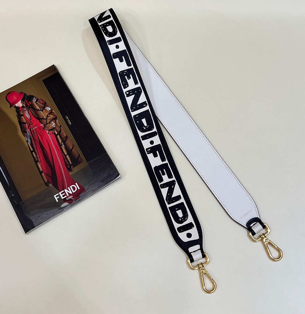 Fendi Handbag Strap You Leather shoulder strap F10068