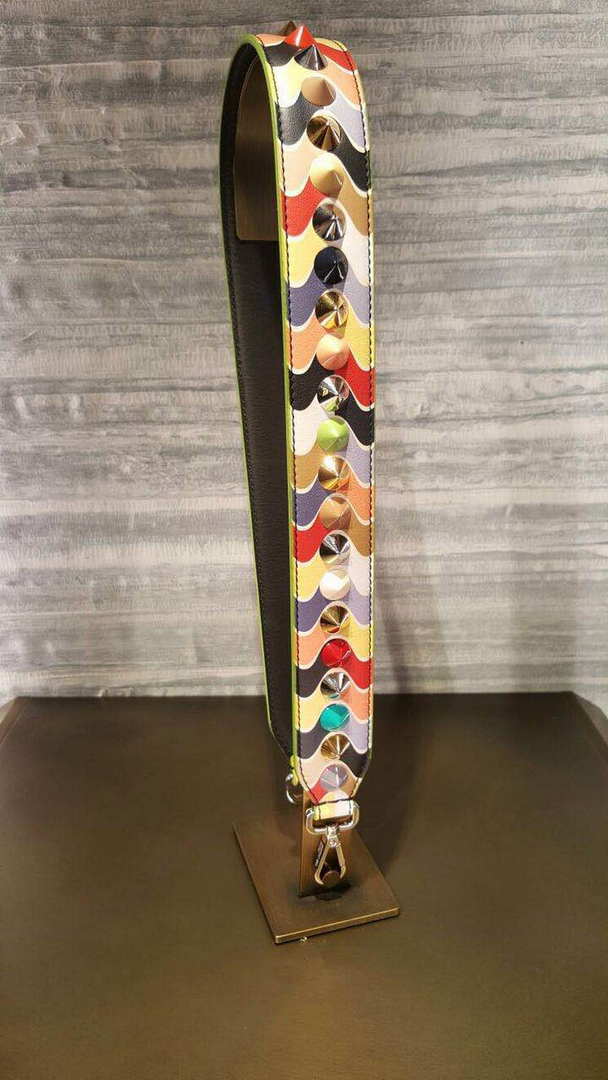 Fendi Handbag Strap You Leather shoulder strap F10070 - Default Title - View 1
