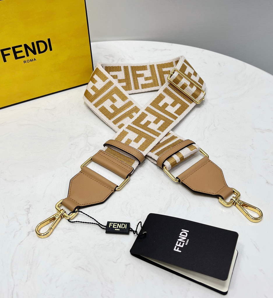 Fendi Handbag Shoulder Strap F10033 - Tan - View 1
