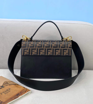 Fendi Kani 0508L Shoulder Bag Black - Default Title - View 4