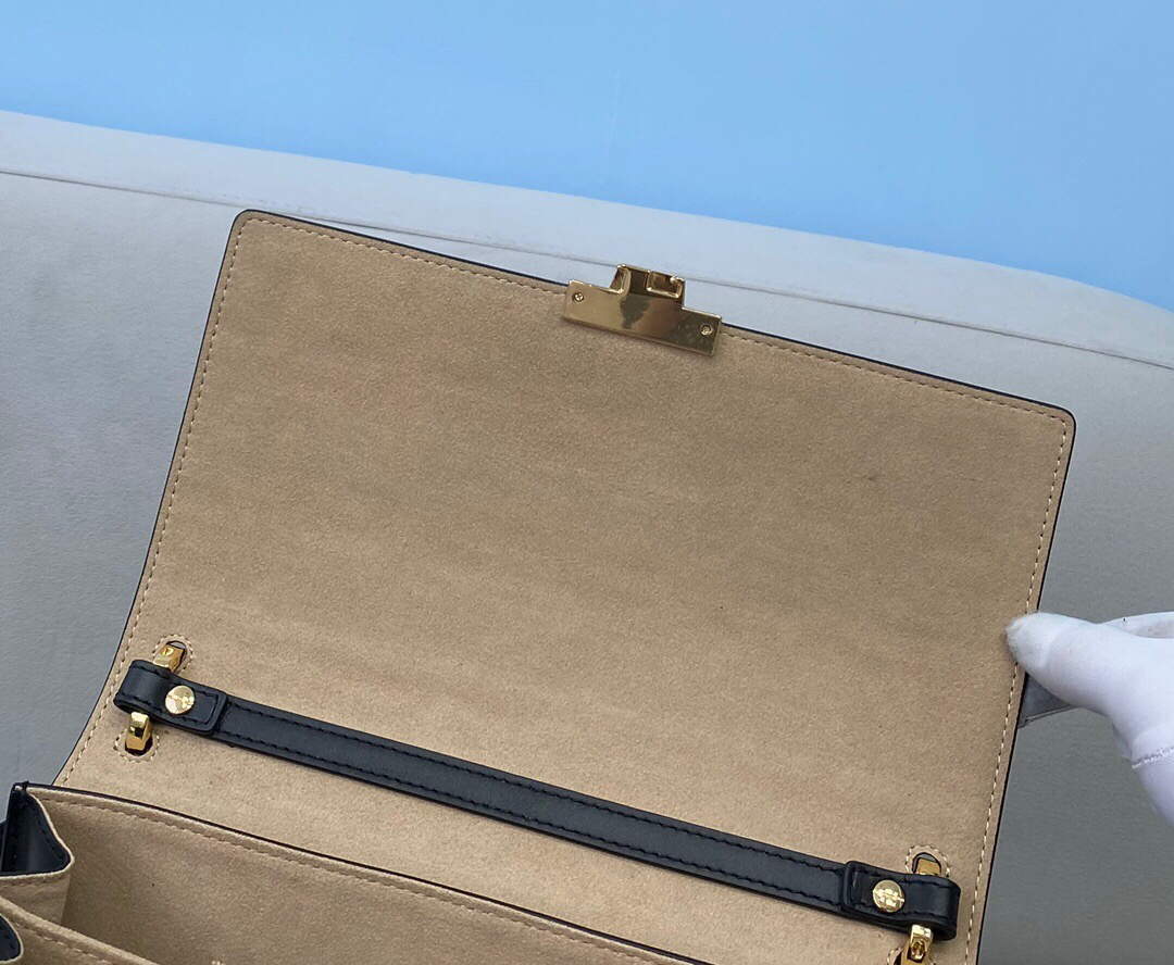 Fendi Kani 0508L Shoulder Bag Black - Default Title - View 7