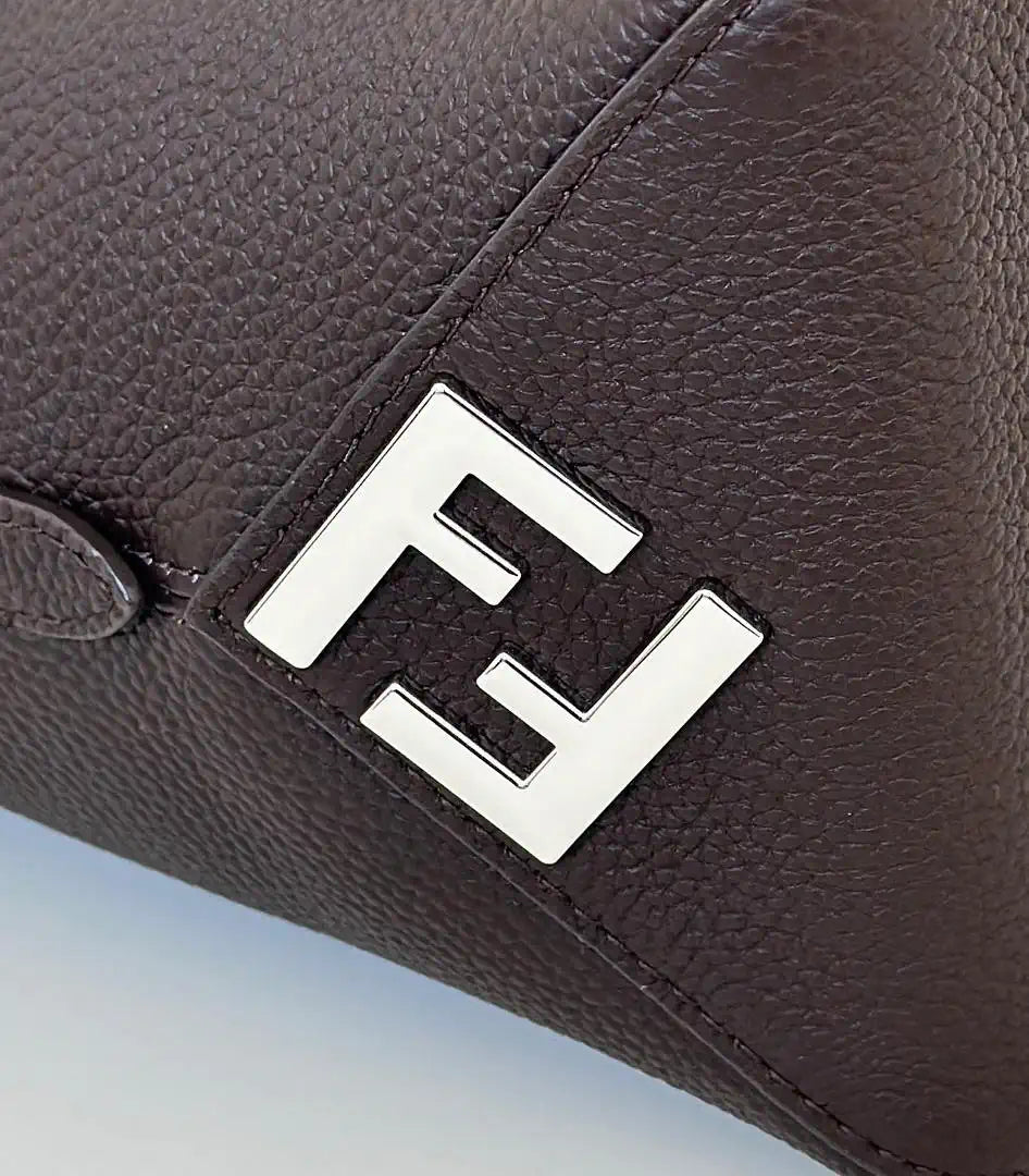 Fendi Lui Large Dark Brown leather bag 7VA667