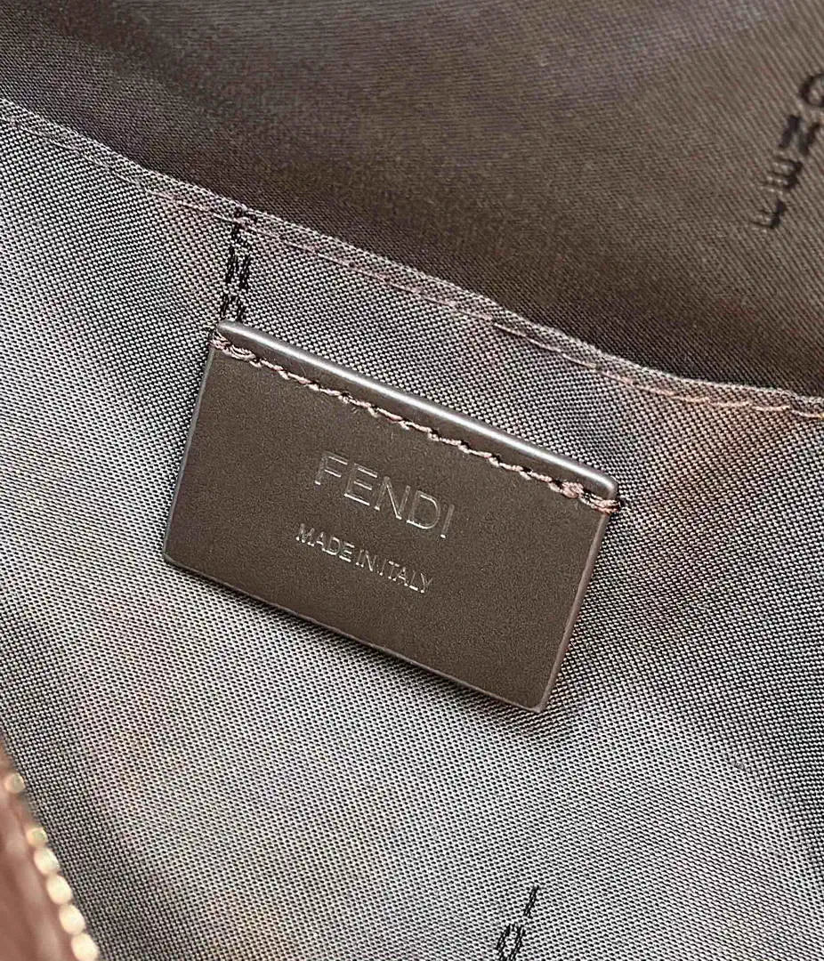 Fendi Lui Large Dark Brown leather bag 7VA667