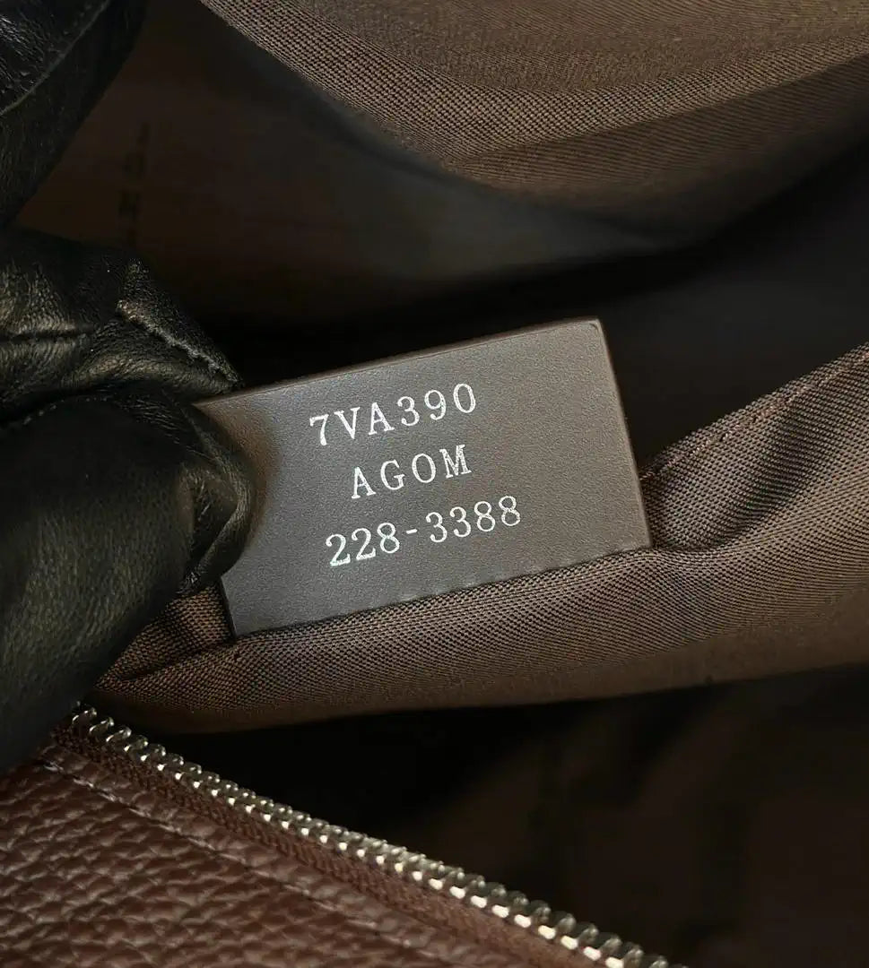 Fendi Lui Large Dark Brown leather bag 7VA667