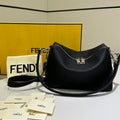 Fendi Lui Medium Black leather bag 7VA672