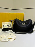 Fendi Lui Medium Black leather bag 7VA672