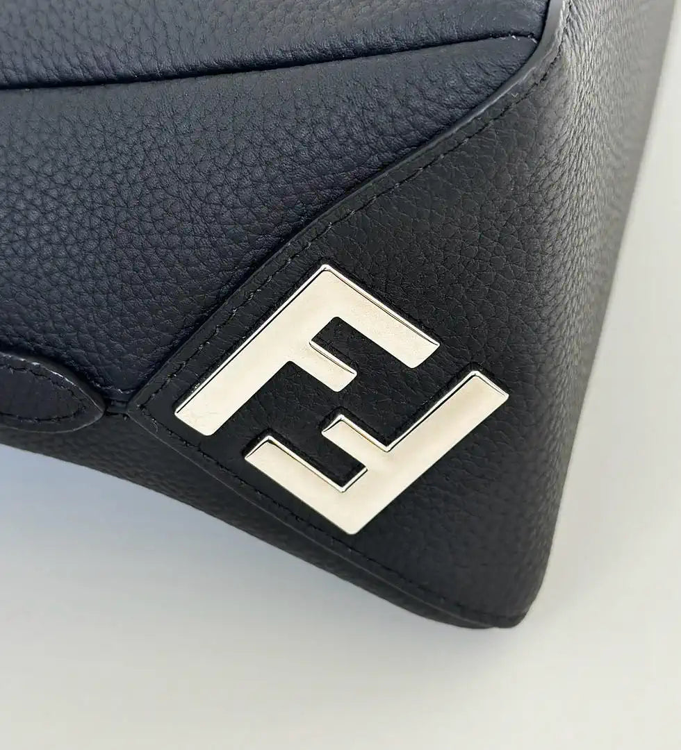 Fendi Lui Medium Black leather bag 7VA672