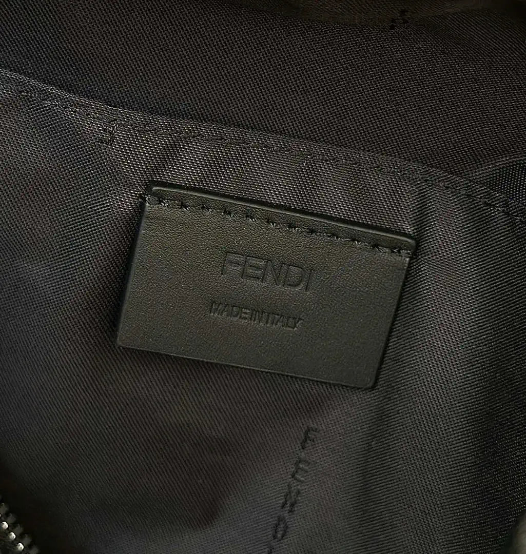 Fendi Lui Medium Black leather bag 7VA672