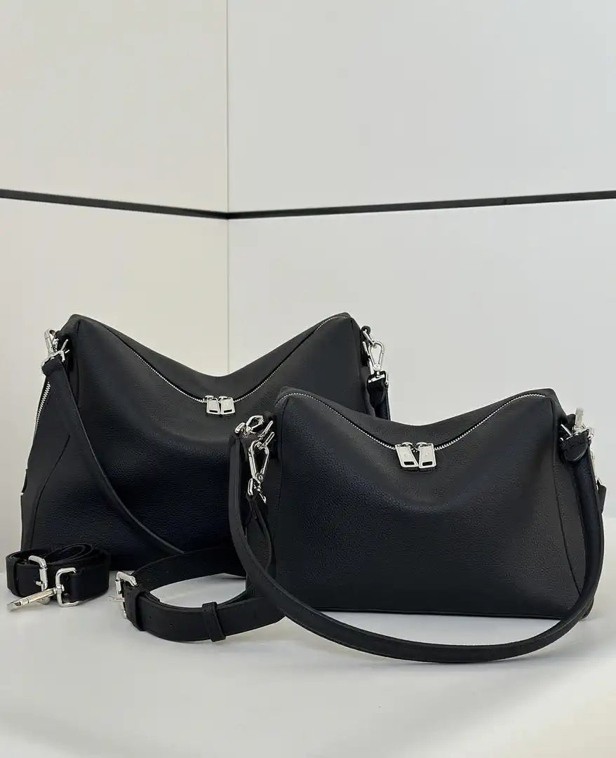 Fendi Lui Medium Dark Brown leather bag 7VA672