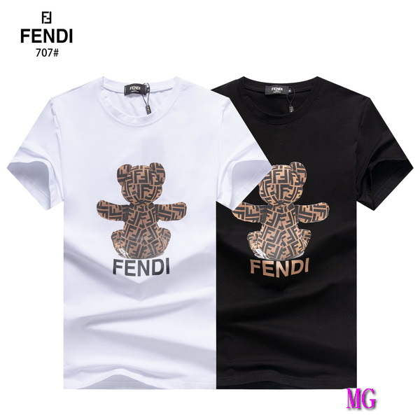 Fendi Men T-Shirts Fashion Short Sleeve Clothing F50068