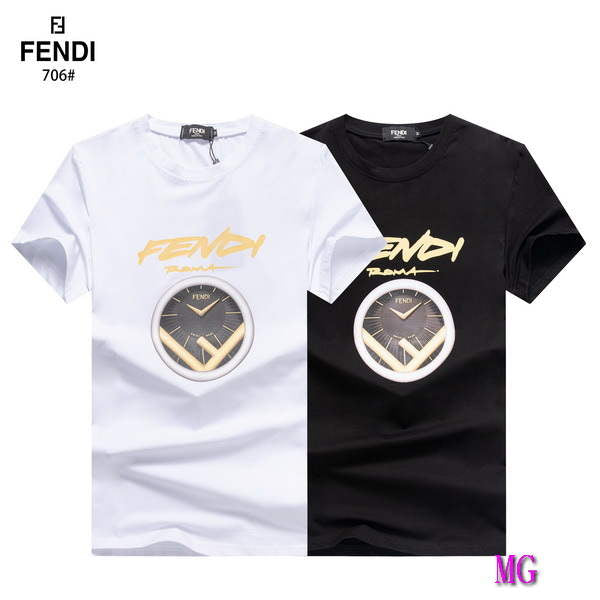 Fendi Men T-Shirts Fashion Short Sleeve Clothing F50070
