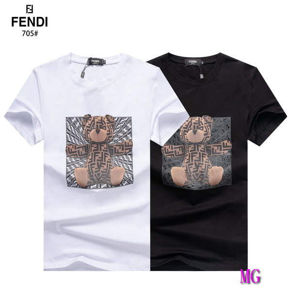 Fendi Men T-Shirts Fashion Short Sleeve Clothing F50072