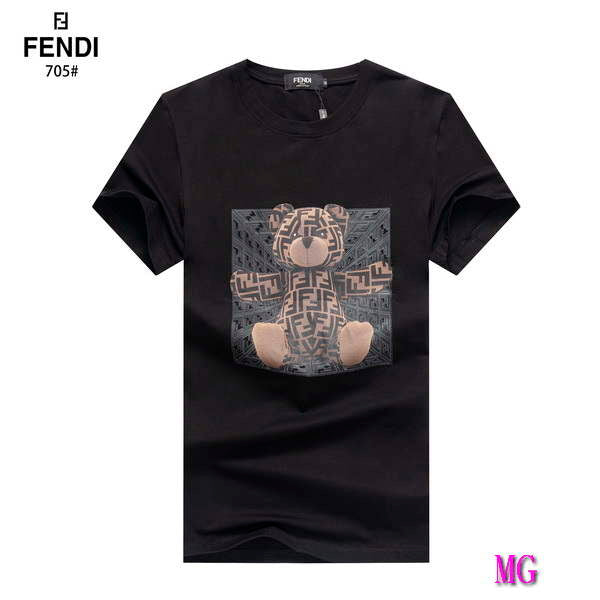 Fendi Men T-Shirts Fashion Short Sleeve Clothing F50072