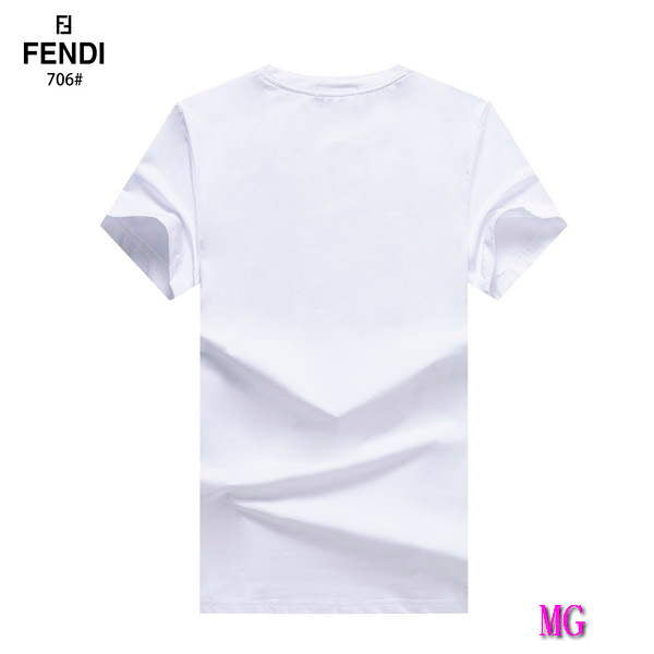 Fendi Men T-Shirts Fashion Short Sleeve Clothing F50071