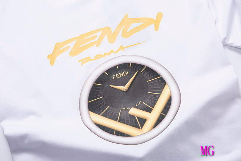 Fendi Men T-Shirts Fashion Short Sleeve Clothing F50071