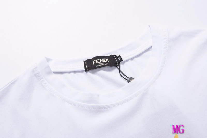 Fendi Men T-Shirts Fashion Short Sleeve Clothing F50071