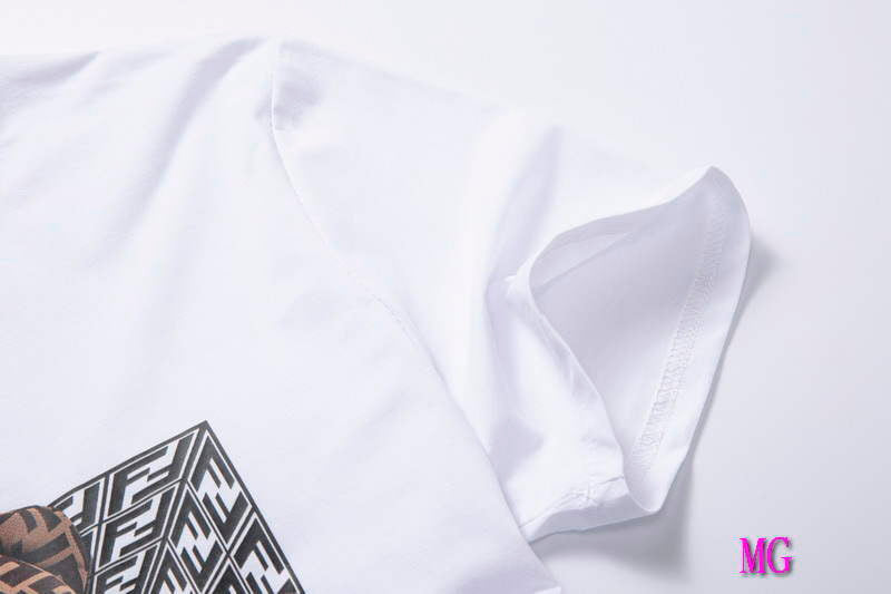 Fendi Men T-Shirts Fashion Short Sleeve Clothing F50073