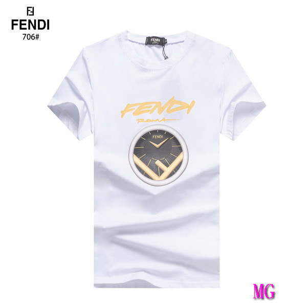 Fendi Men T-Shirts Fashion Short Sleeve Clothing F50071