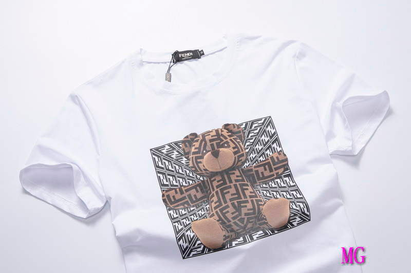 Fendi Men T-Shirts Fashion Short Sleeve Clothing F50073