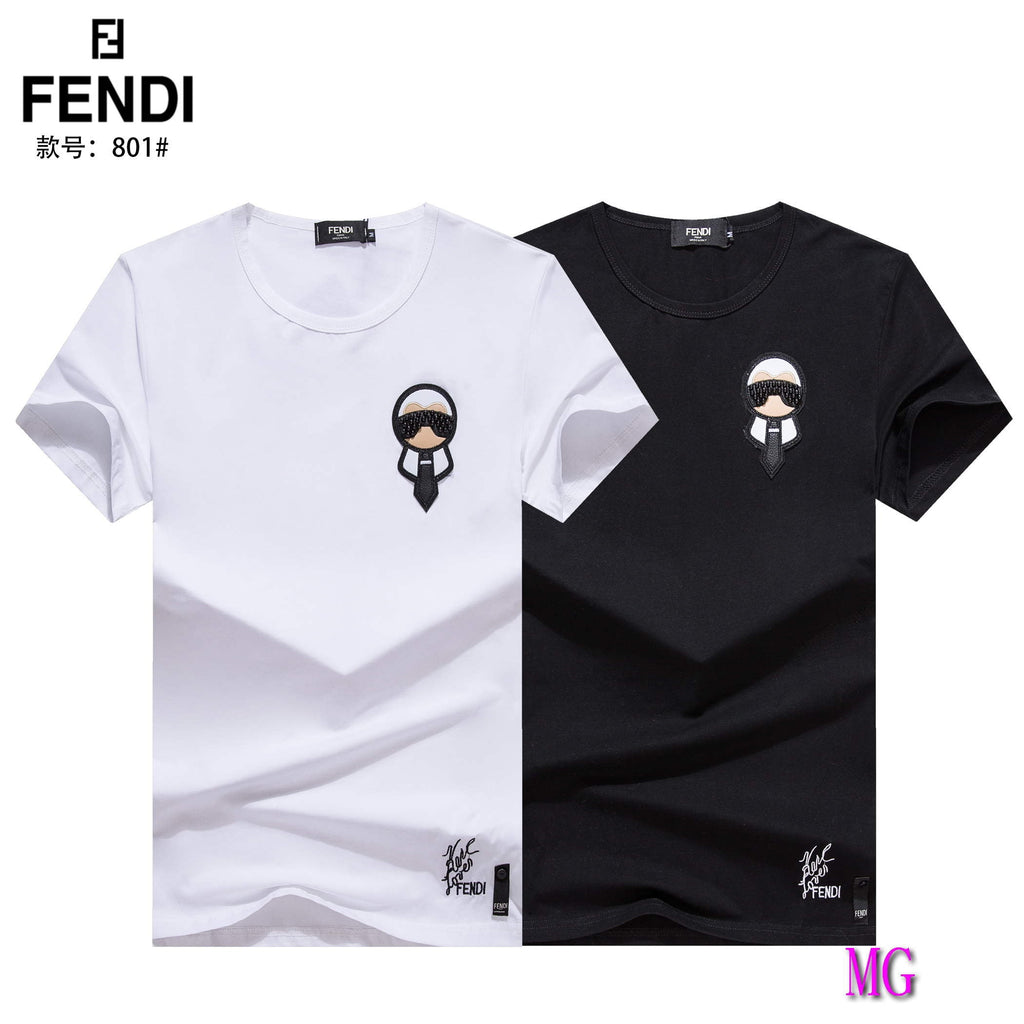 Fendi Men T-Shirts Fendi Fashion Clothing F50040