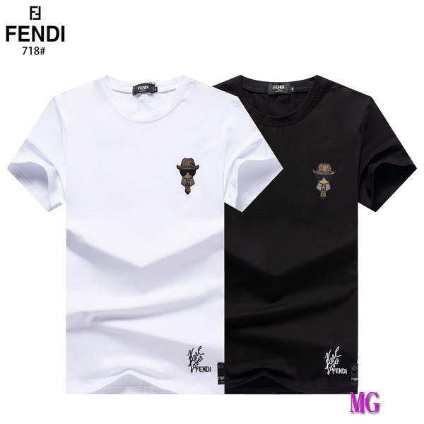 Fendi Men T-Shirts Fendi Fashion Clothing F50062
