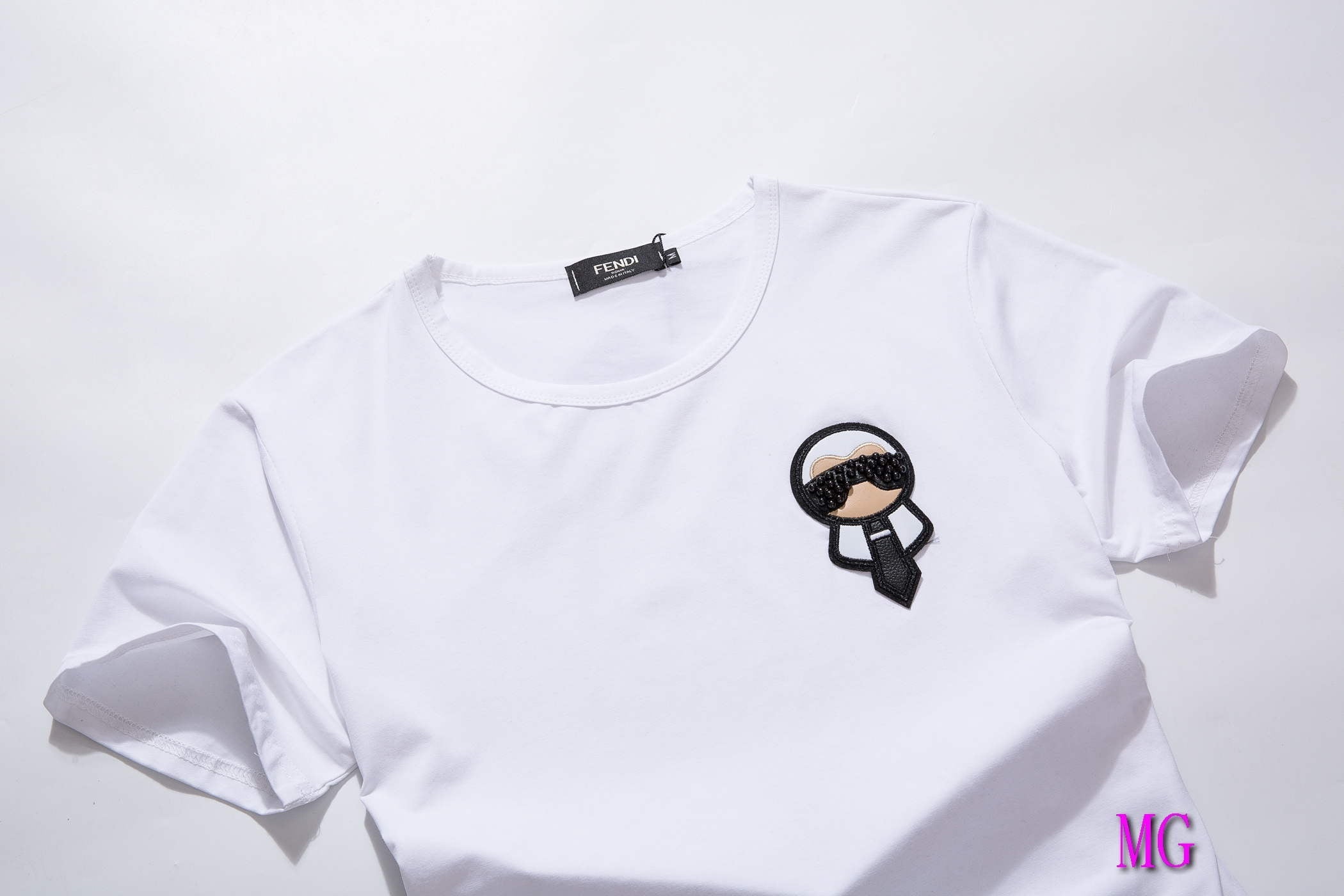 Fendi Men T-Shirts Fendi Fashion Clothing F50041