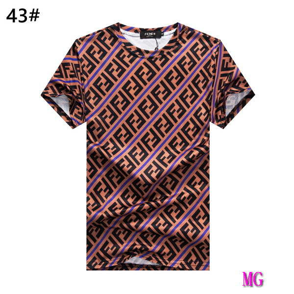 Fendi Men T-Shirts Fendi Fashion Clothing F50059