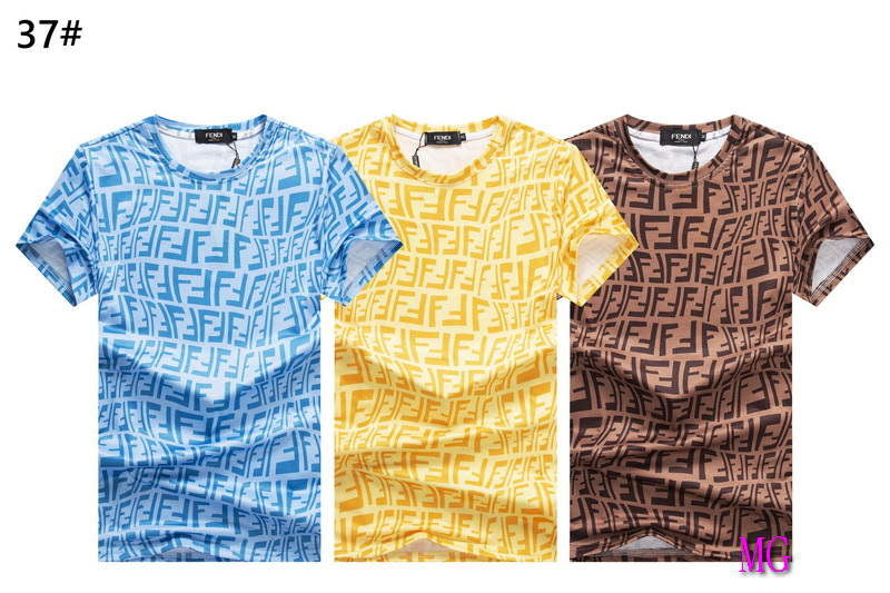 Fendi Men T-Shirts Fendi Fashion Clothing F50057