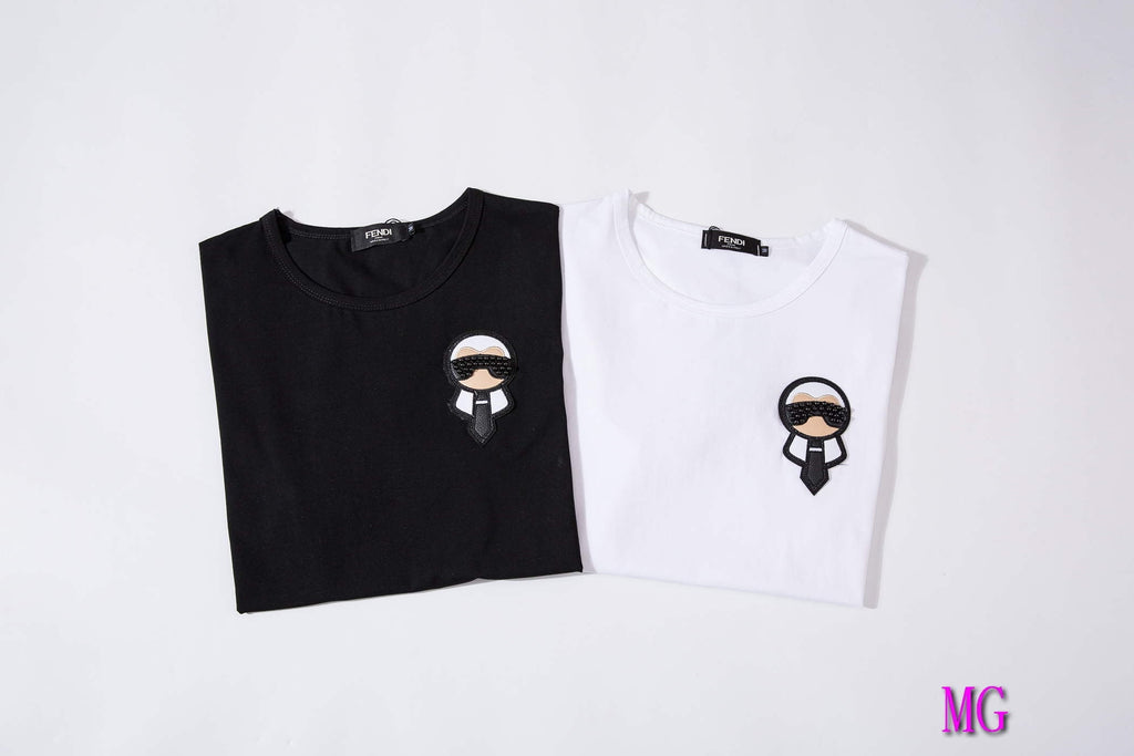 Fendi Men T-Shirts Fendi Fashion Clothing F50040