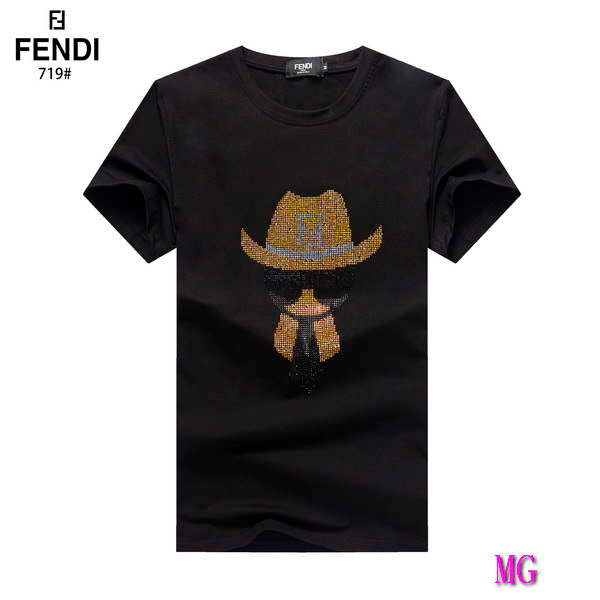 Fendi Men T-Shirts Fendi Fashion Clothing F50064