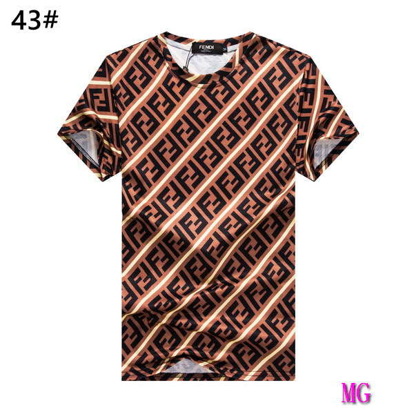 Fendi Men T-Shirts Fendi Fashion Clothing F50060