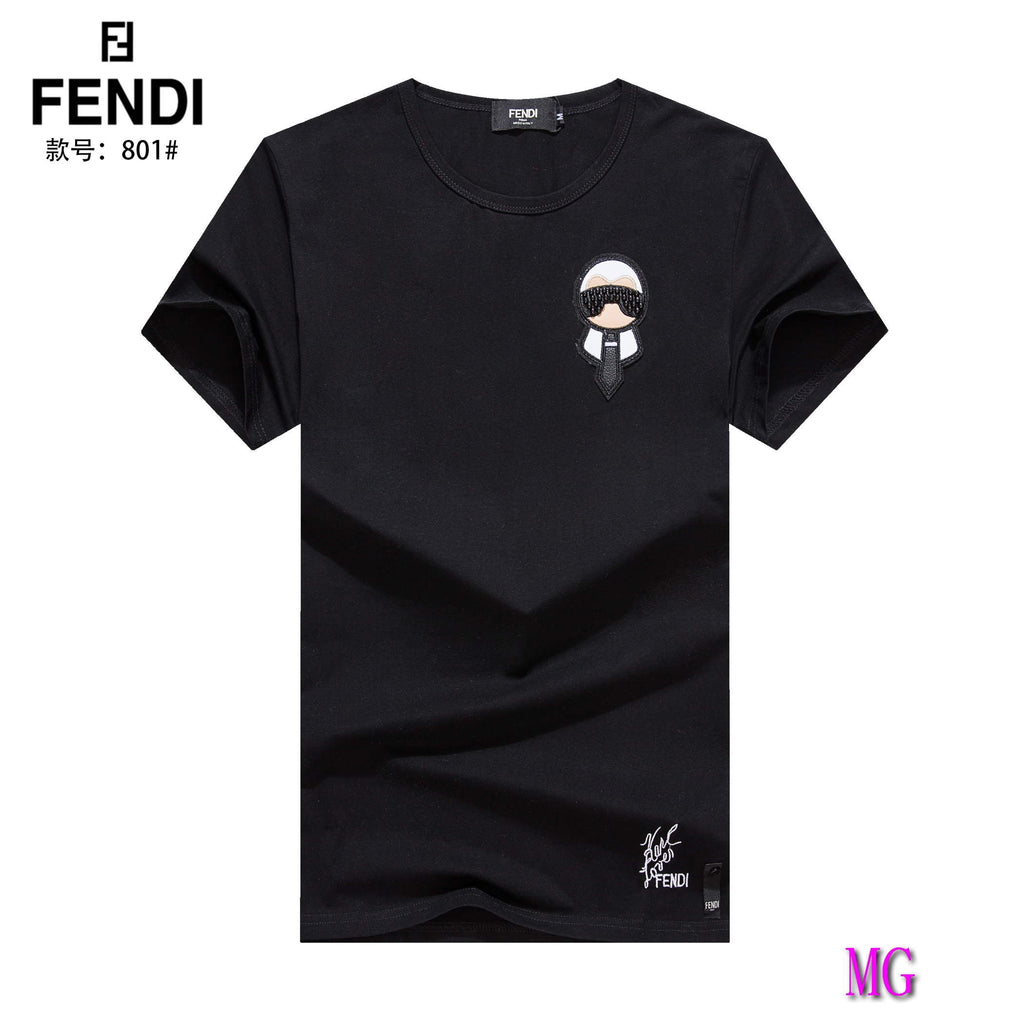 Fendi Men T-Shirts Fendi Fashion Clothing F50040