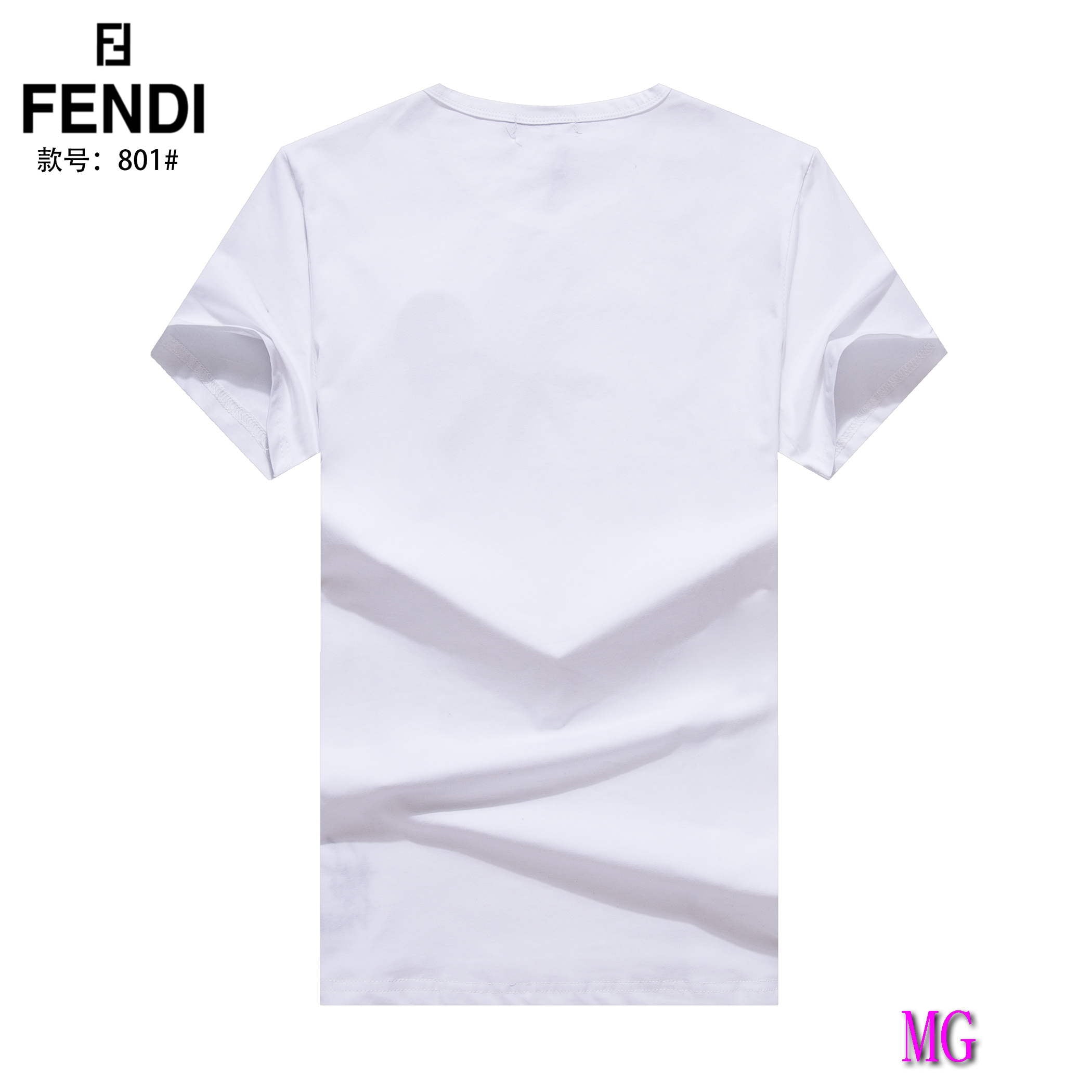 Fendi Men T-Shirts Fendi Fashion Clothing F50041