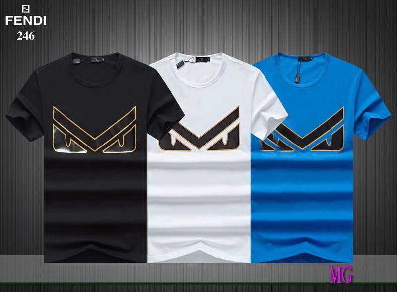 Fendi Men T-Shirts Fendi Fashion Clothing F50053
